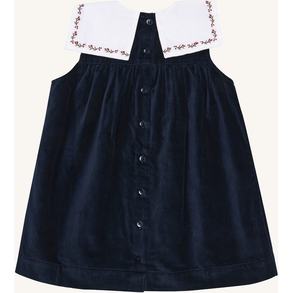 Hust & Claire HCKatinka collar Dresses 4150 More Navy