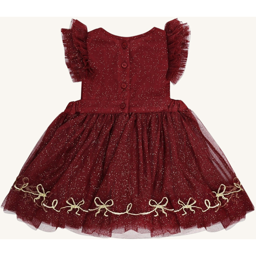 Hust & Claire HCKatinka glitter Dresses 3379 Teaberry