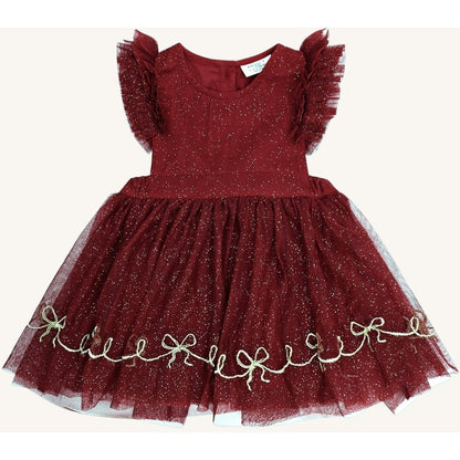 Hust & Claire HCKatinka glitter Dresses 3379 Teaberry
