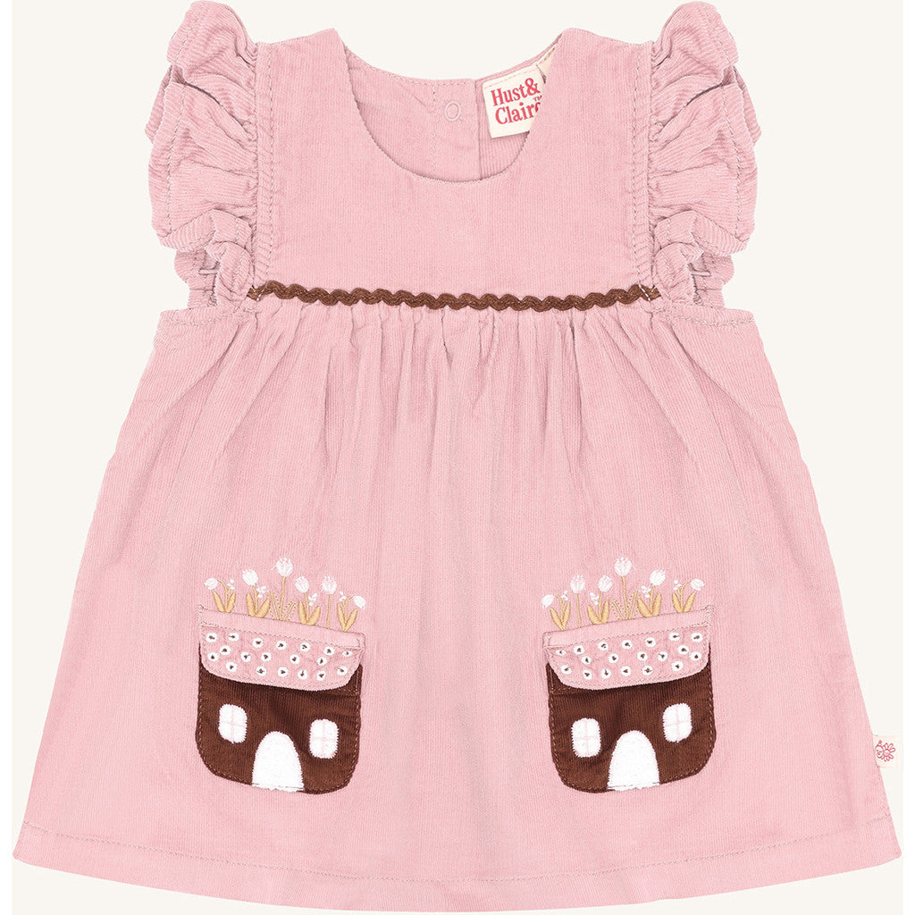 Hust & Claire HCKis Corduroy Dresses 3875 Heather