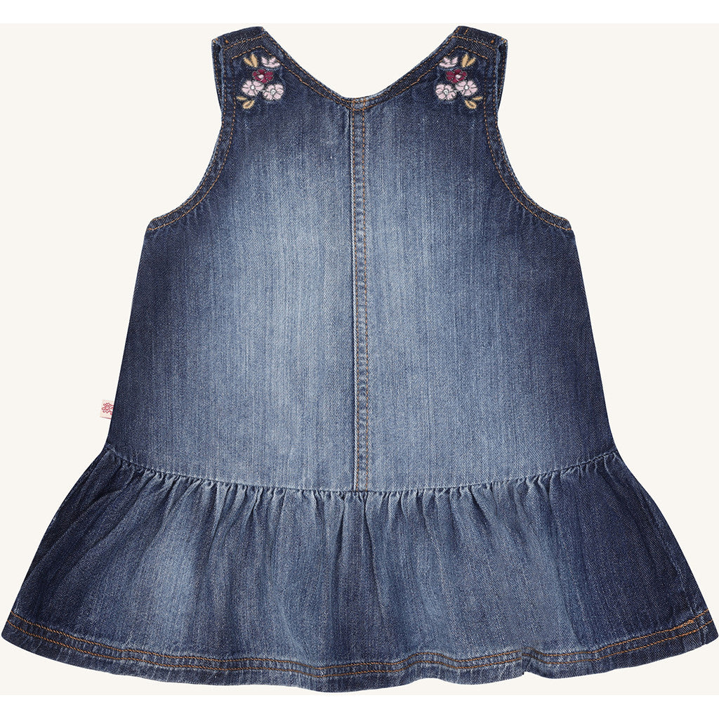 Hust & Claire HCKis Denim Dresses 53 Blue Denim