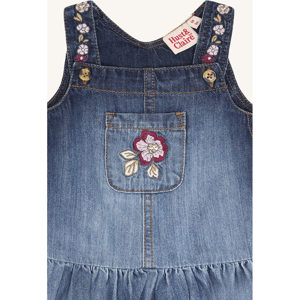 Hust & Claire HCKis Denim Dresses 53 Blue Denim
