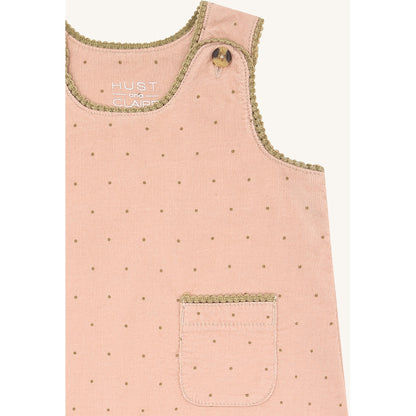 Hust & Claire HCKis Dotty Dresses 3549 Rugby Tan