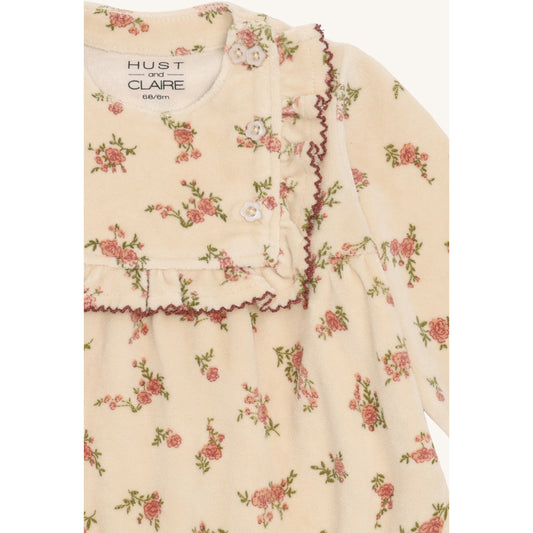 Hust & Claire HCKis winter roses Dresses 4501 French Oak