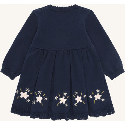 Hust & Claire HCKlara flower Dresses 4144 Naval