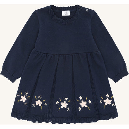 Hust & Claire HCKlara flower Dresses 4144 Naval