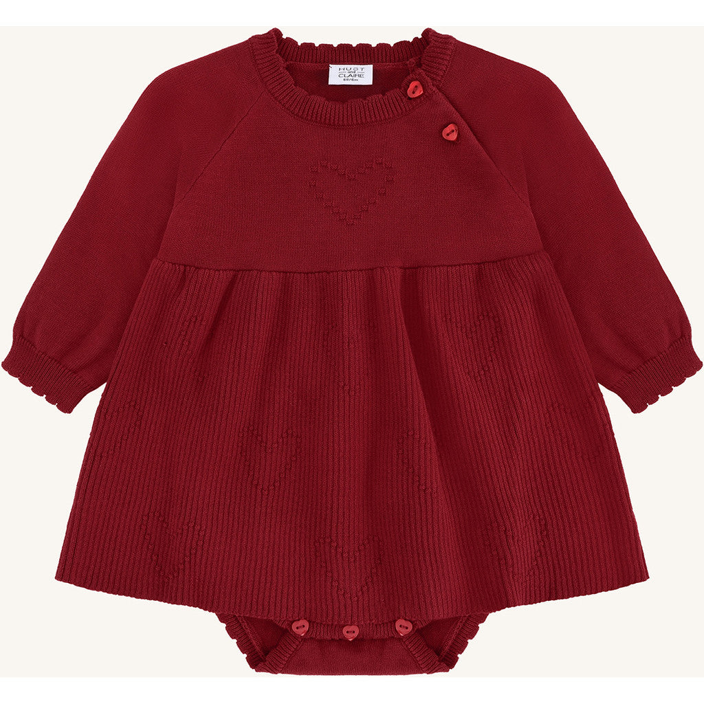 Hust & Claire HCKlara heart Dresses 3379 Teaberry