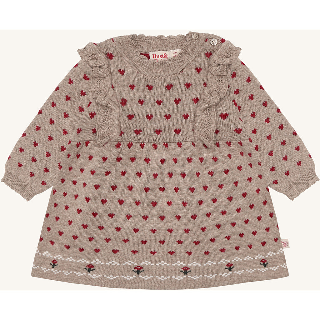 Hust & Claire HCKristel xmas Dresses 3554 Biscuit