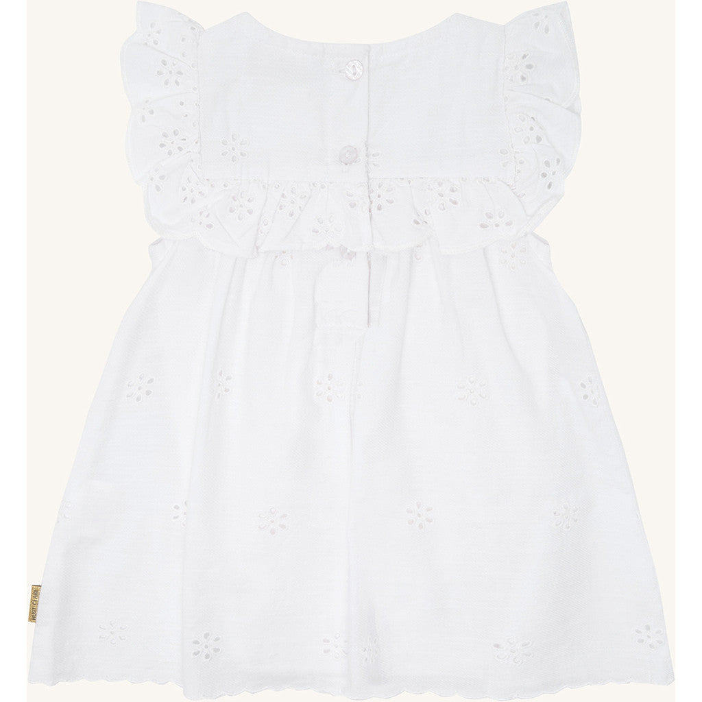 Hust & Claire HCKristi embroidery Dresses 3246 White