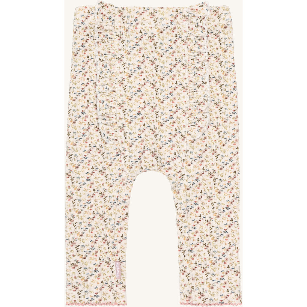 Hust & Claire HCLaerke Little roses W25 Leggings 1262 Whisper Melange