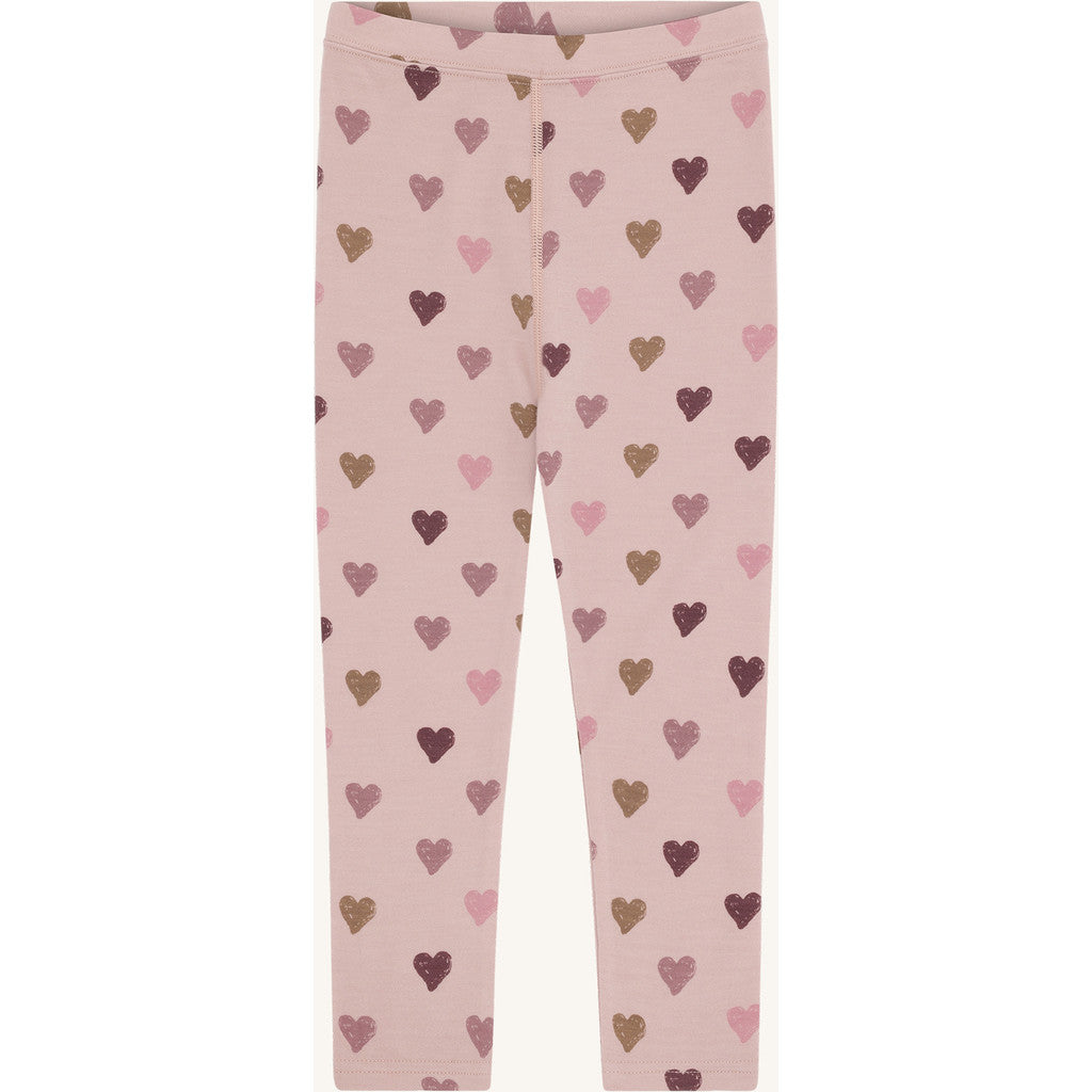 Hust & Claire HCLaki Hearts Leggings 3735 Adobe Rose