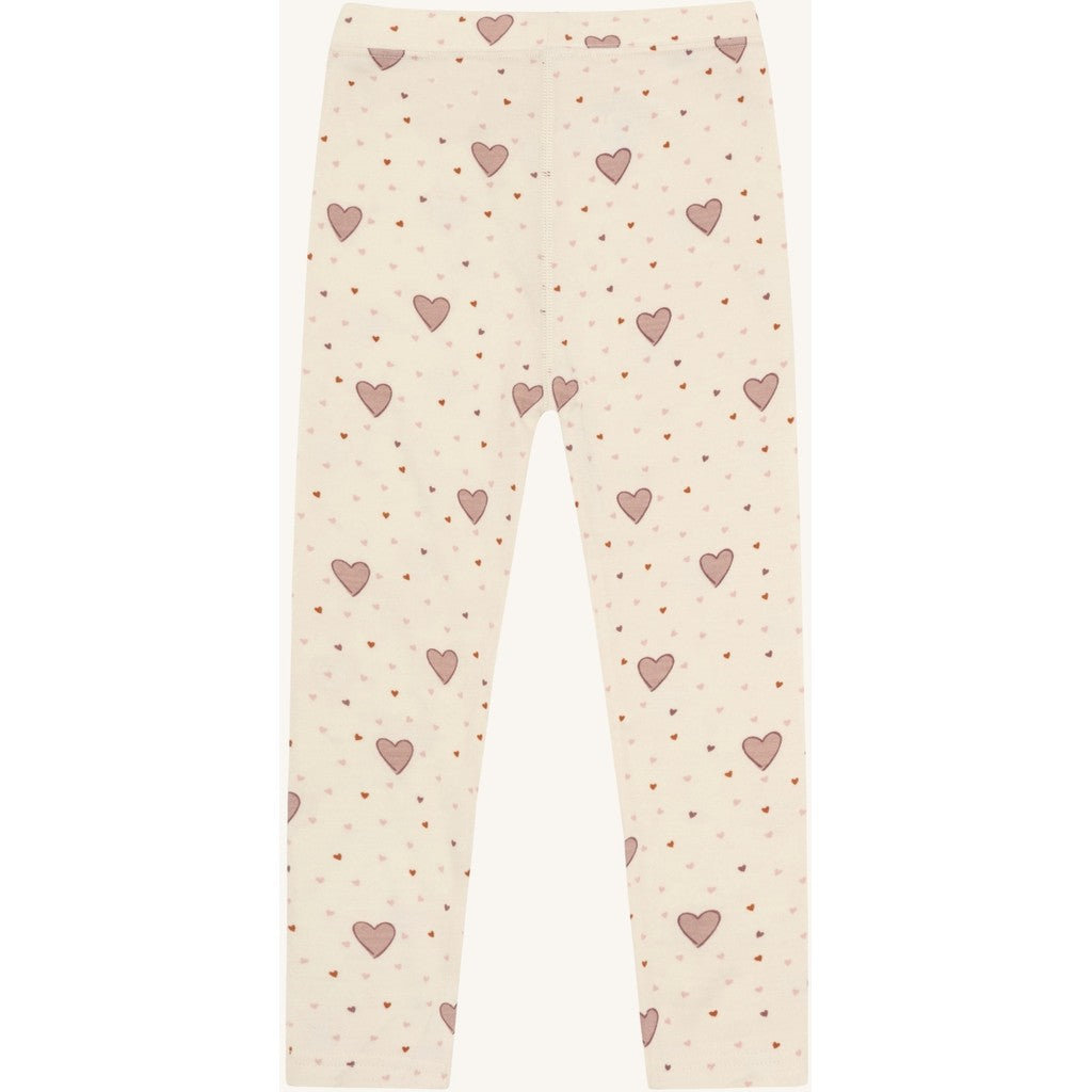 Hust & Claire HCLaki Hearts Leggings 3290 Off White