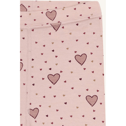 Hust & Claire HCLaki Hearts Leggings 3366 Dusty Rose