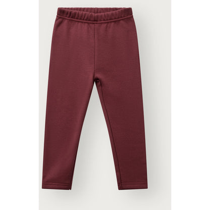 Hust & Claire HCLisa Fleece Solid Leggings 3386 Maroon