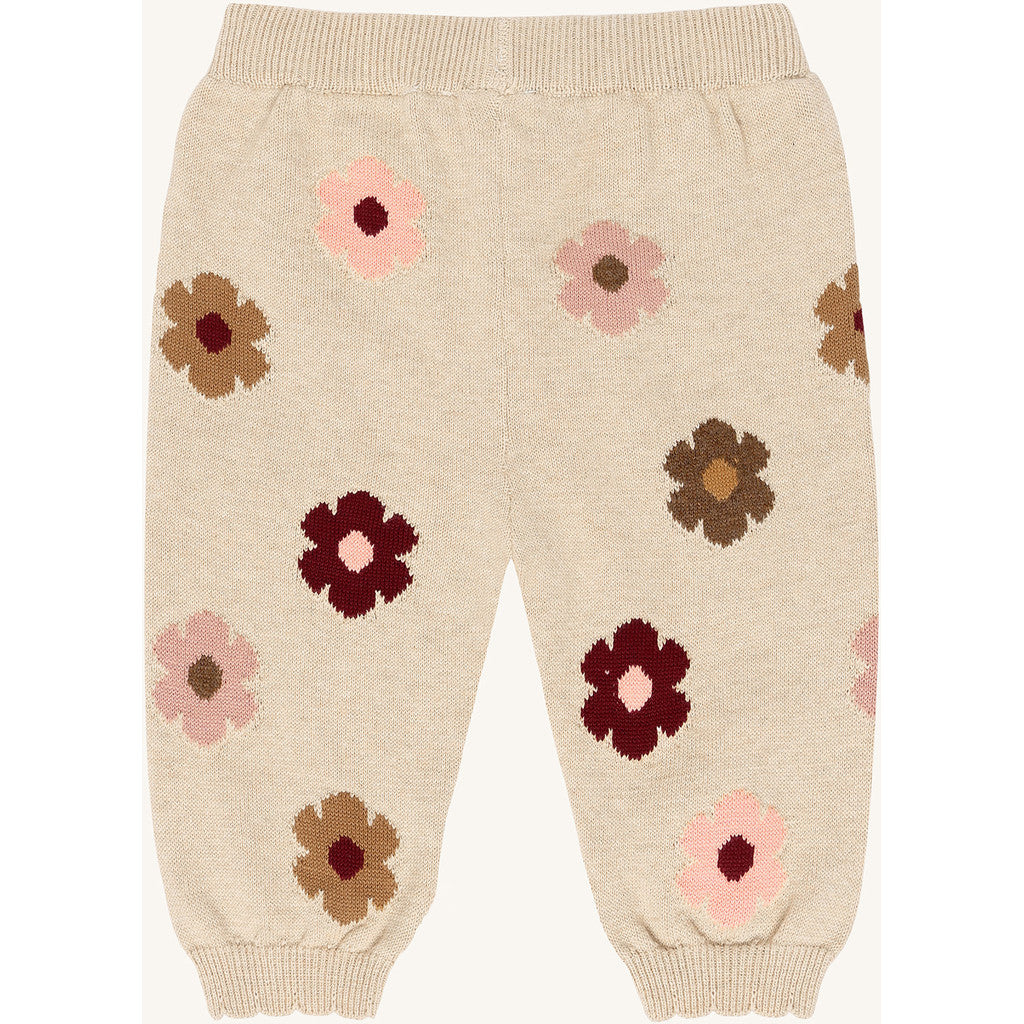 Hust & Claire HCLisa Flower Cardigan 4548 Old Beige Melange