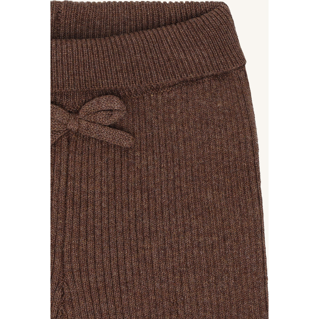 Hust & Claire HCLisa Rib Leggings 3594 Toffee Melange