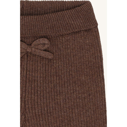 Hust & Claire HCLisa Rib Leggings 3594 Toffee Melange