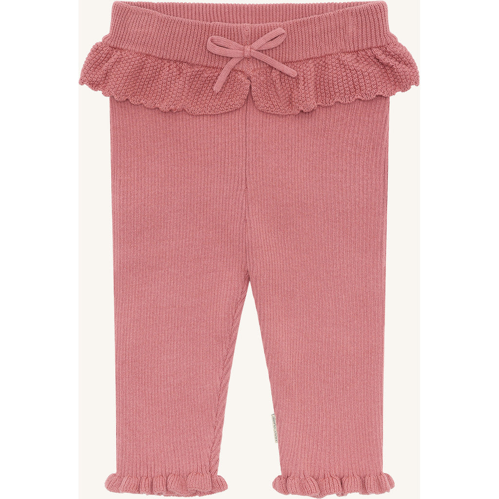 Hust & Claire HCLisa knit rib Leggings 3392 Dry Rose