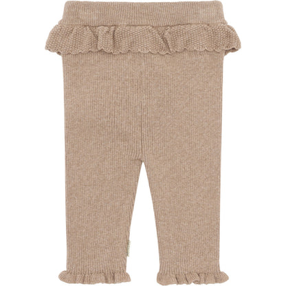 Hust & Claire HCLisa knit rib Leggings 3554 Biscuit