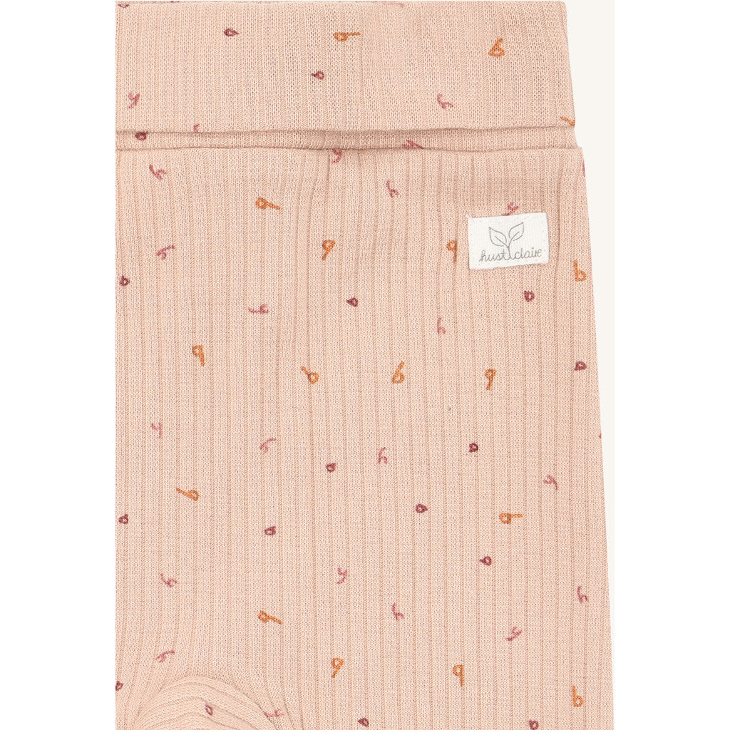 Hust & Claire HCLuca Letter Aop Leggings 3549 Rugby Tan