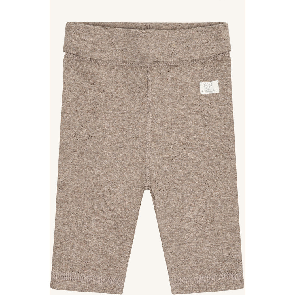 Hust & Claire HCLuca Pointelle star Leggings 3554 Biscuit