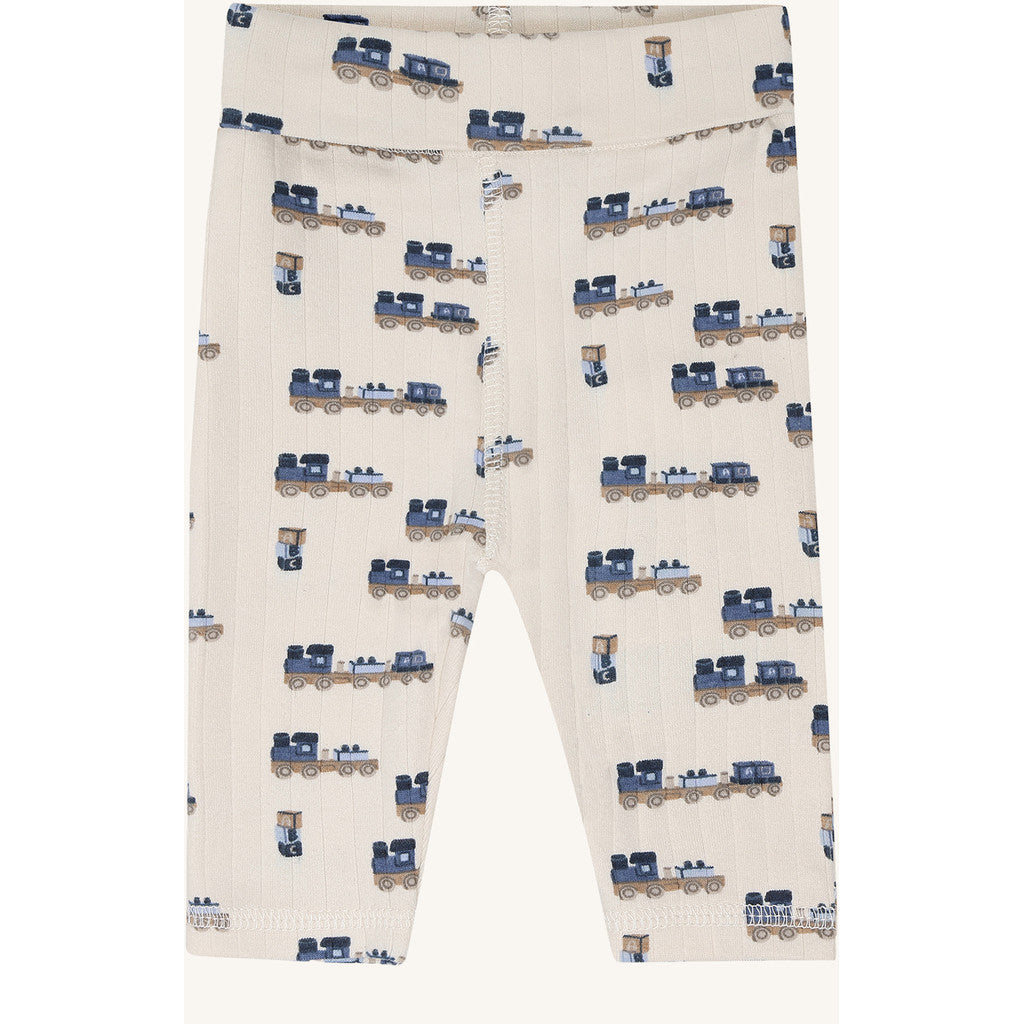 Hust & Claire HCLuca Rib Train Leggings 3290 Off White