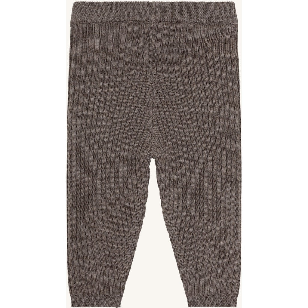 Hust & Claire HCLui Wool Rib Leggings 3232 Deer Melange