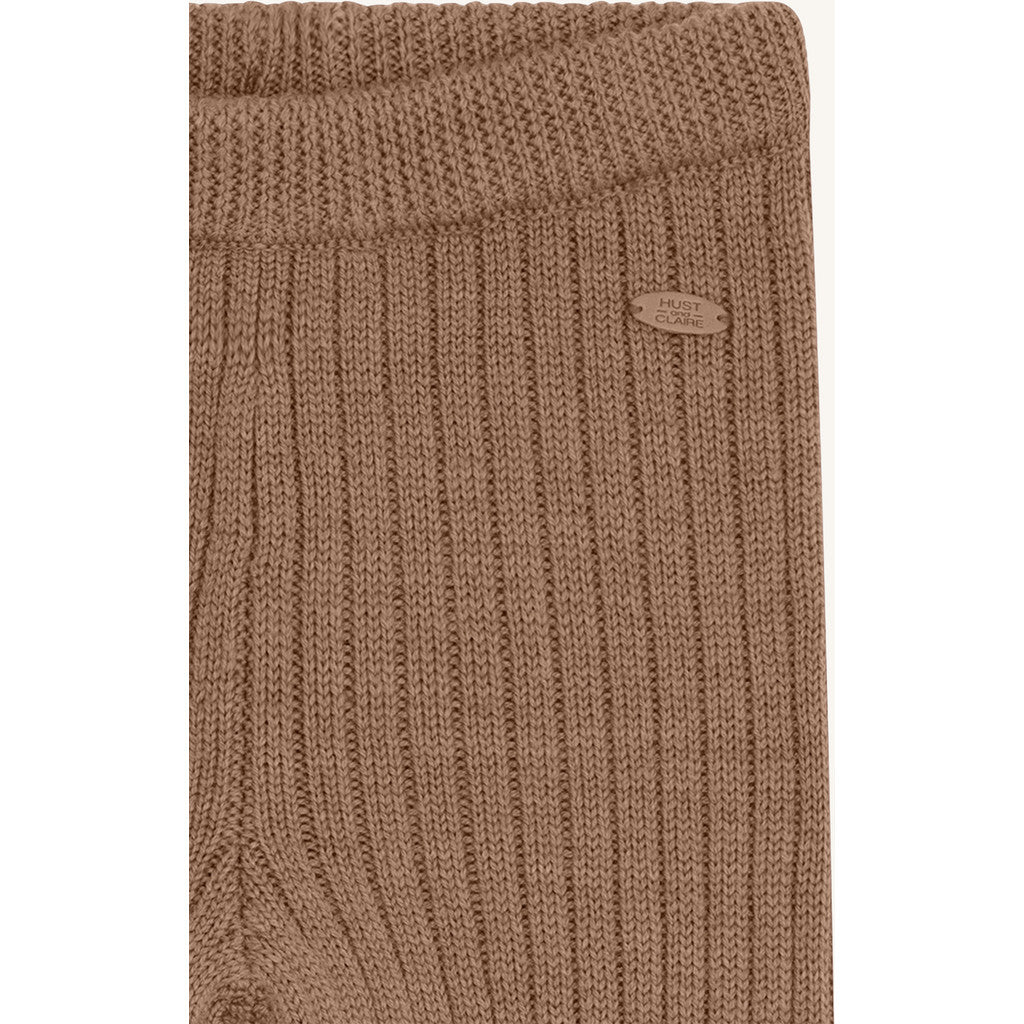 Hust & Claire HCLui Wool Rib Leggings 4536 Coca Mocha
