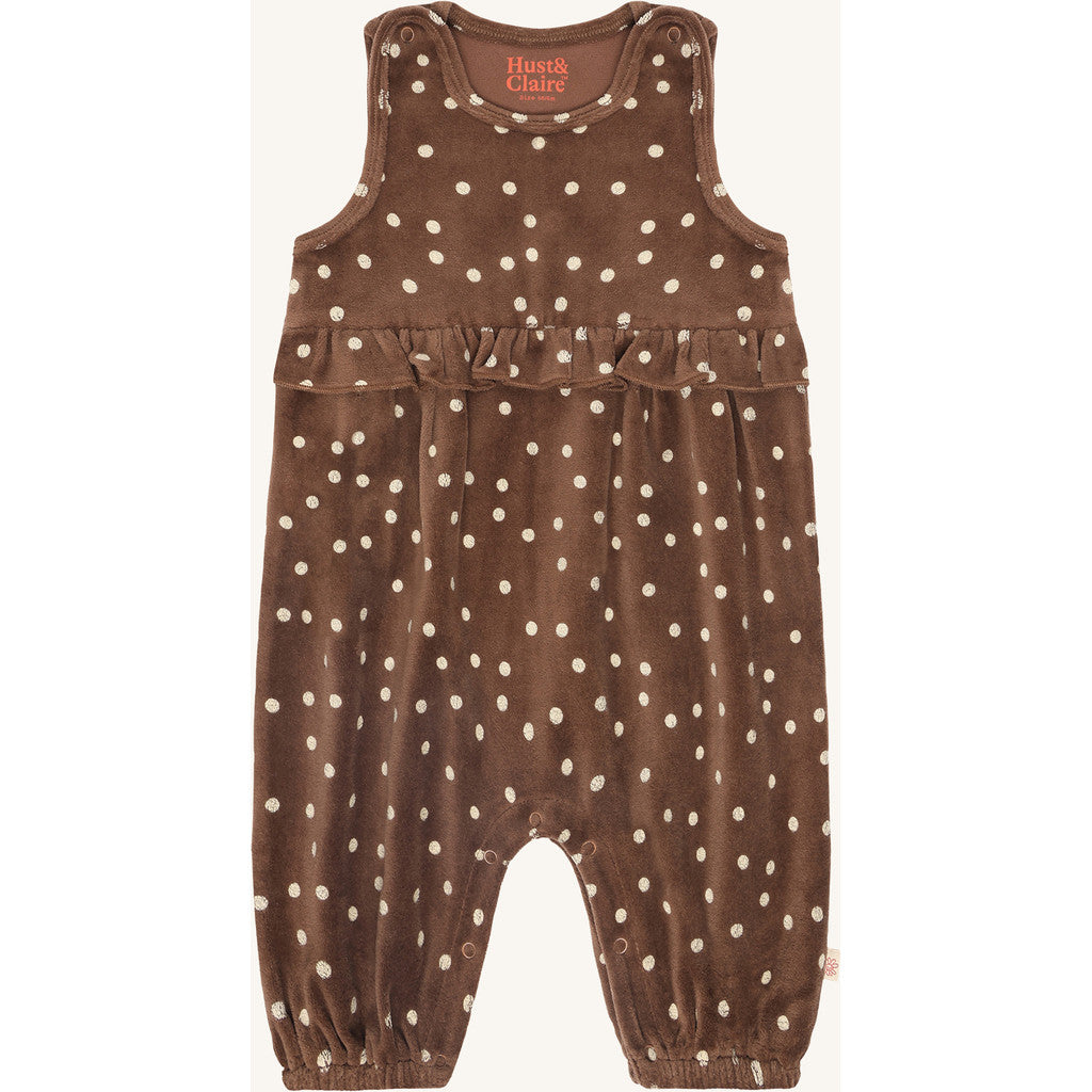 Hust & Claire HCMaggie Dot Jumpsuit 4575 Soil