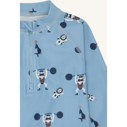 Hust & Claire HCMaiak Boy Swim Blouse 3157 Light Blue