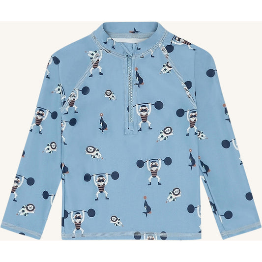 Hust & Claire HCMaiak Boy Swim Blouse 3157 Light Blue