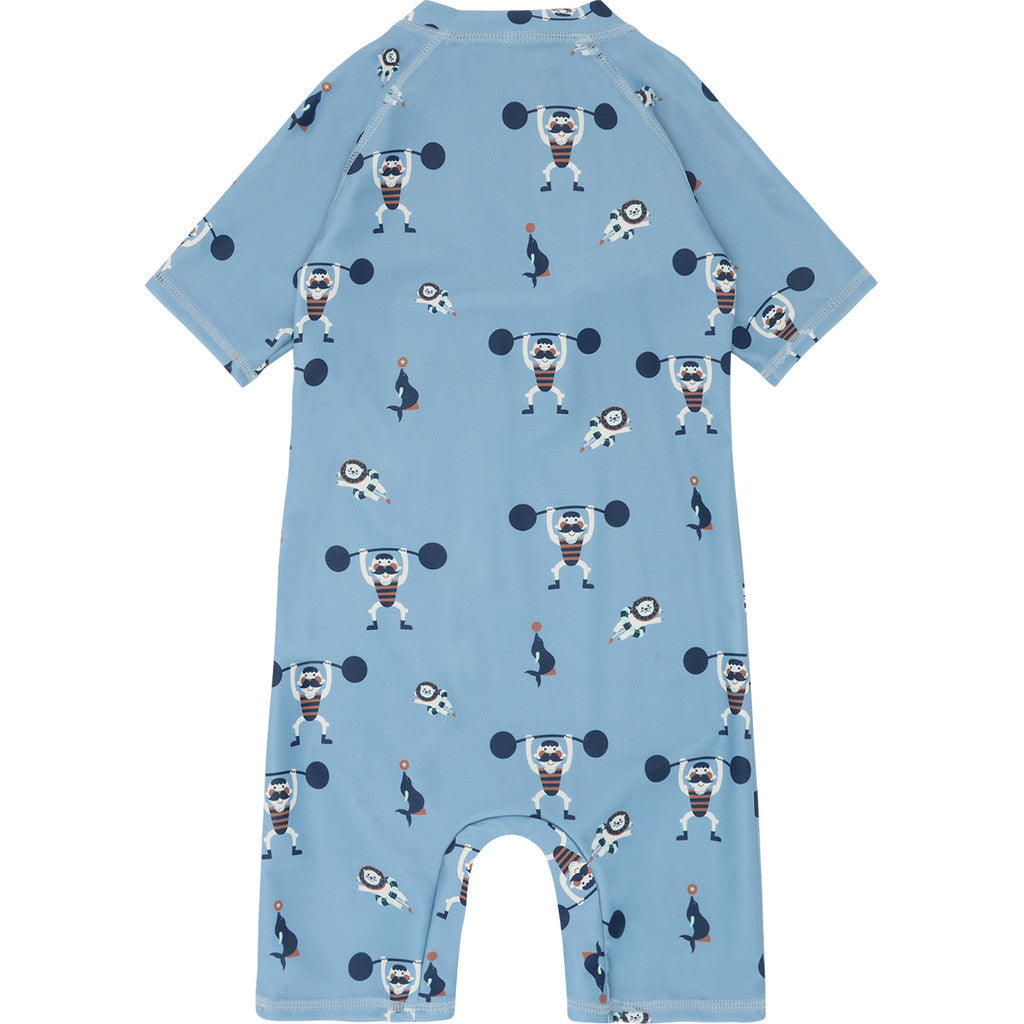 Hust & Claire HCMakki Boy Swim Jumpsuit 3157 Light Blue