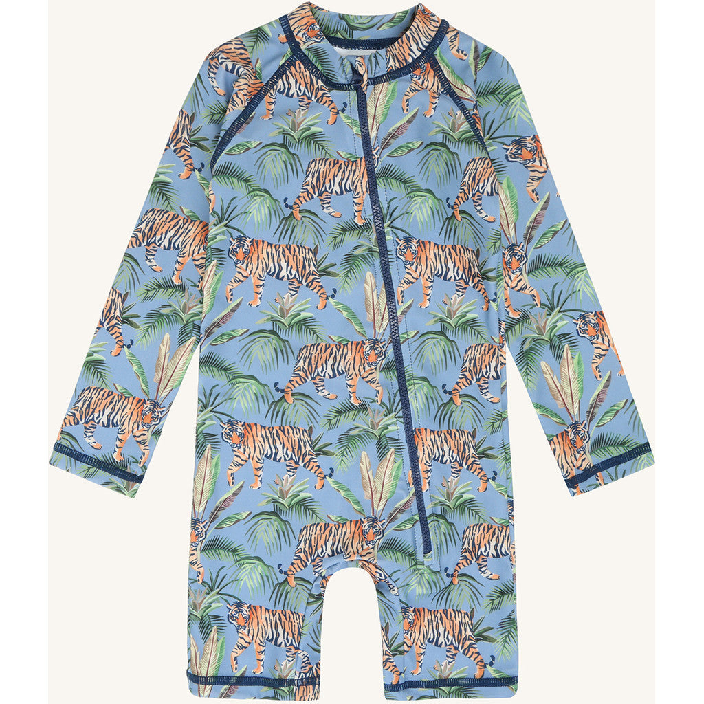 Hust & Claire HCMalaz Boy Swim Jumpsuit 4434 Light Green