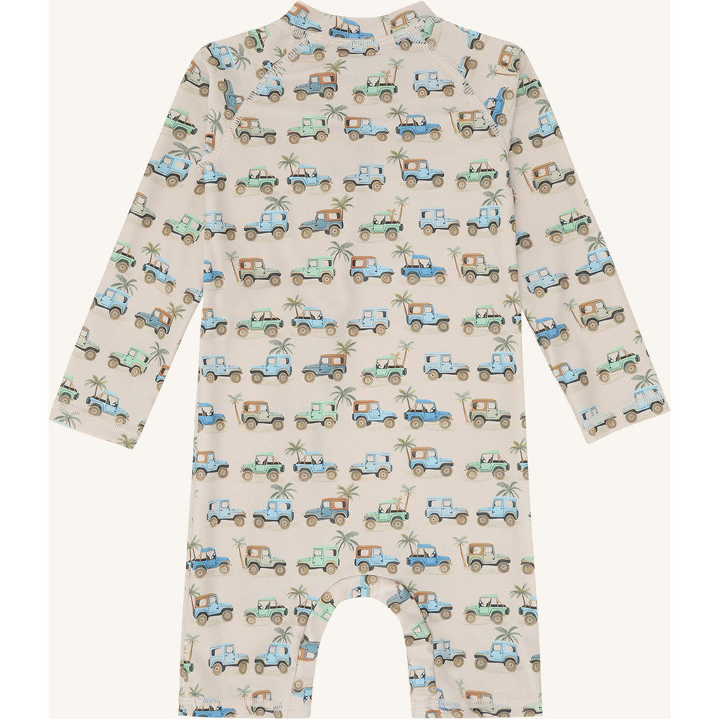 Hust & Claire HCMalaz Boy Swim Jumpsuit 4501 French Oak