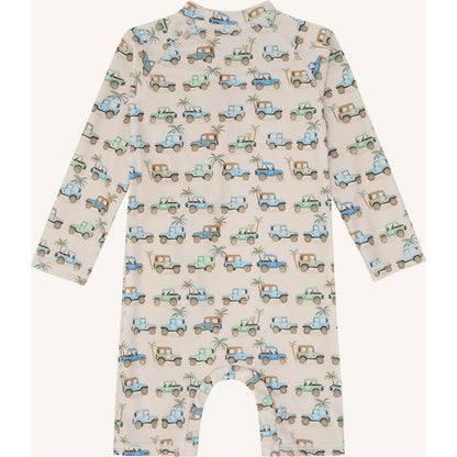 Hust & Claire HCMalaz Boy Swim Jumpsuit 4501 French Oak