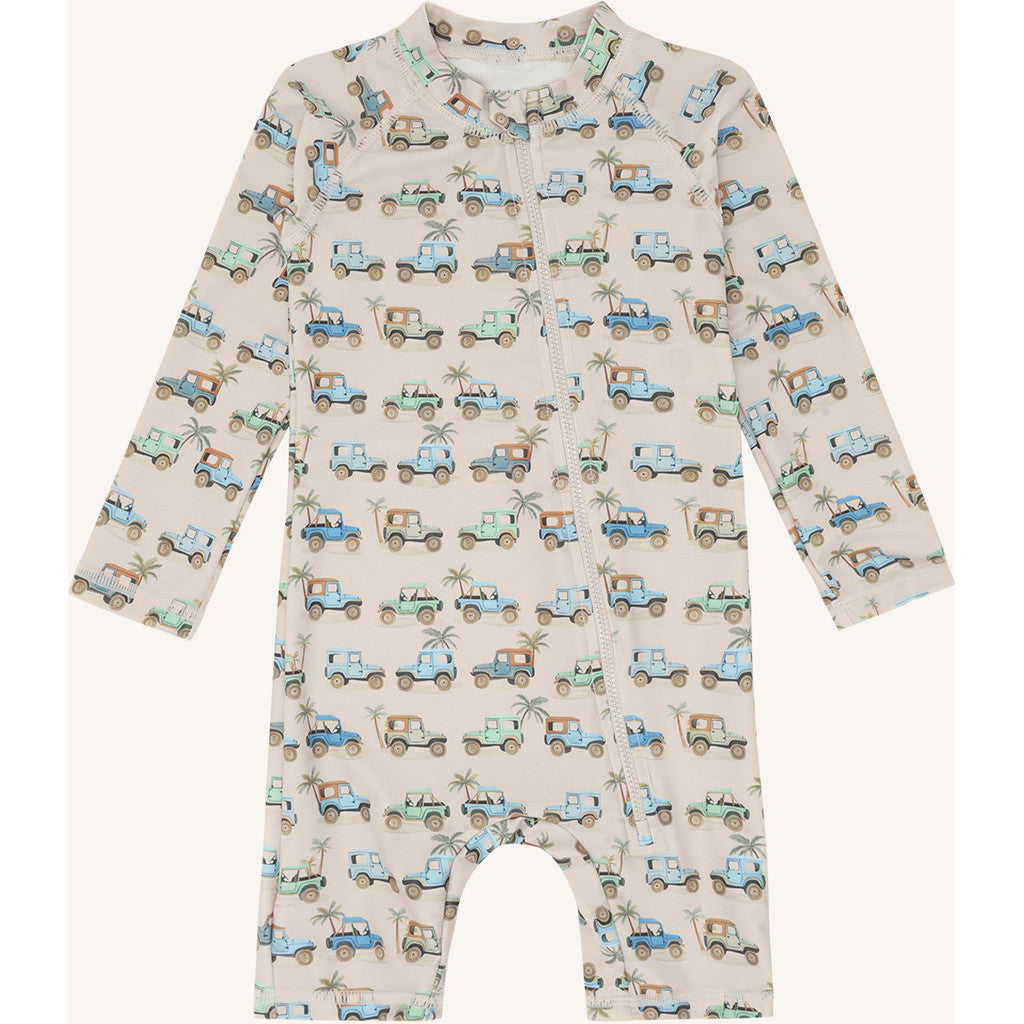 Hust & Claire HCMalaz Boy Swim Jumpsuit 4501 French Oak