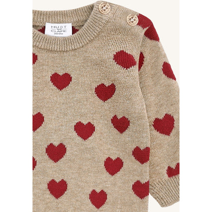 Hust & Claire HCManly Hearts Jumpsuit 3554 Biscuit