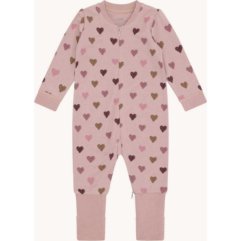 Hust & Claire HCManu Hearts Puff Night Suit 3735 Adobe Rose