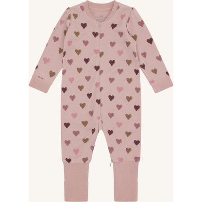 Hust & Claire HCManu Hearts Puff Night Suit 3735 Adobe Rose