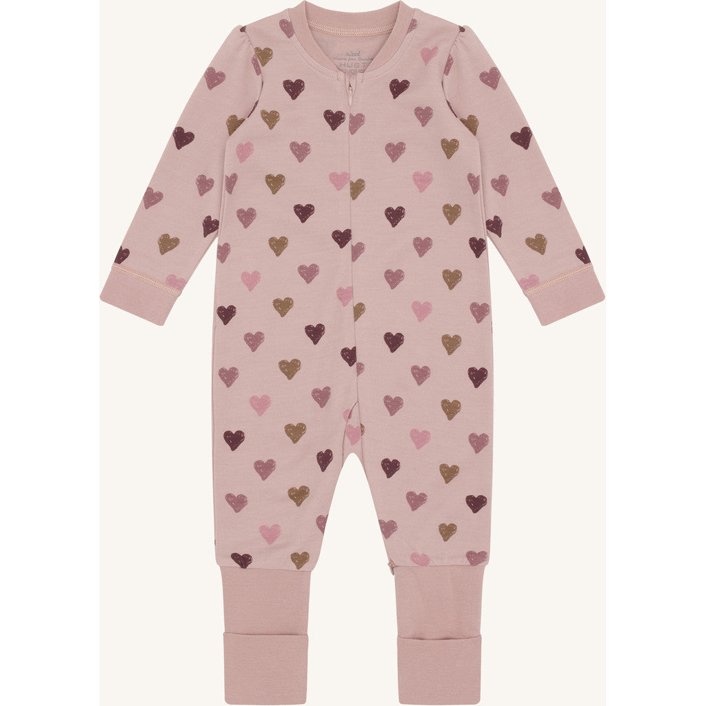 Hust & Claire HCManu Hearts Puff Night Suit 3735 Adobe Rose