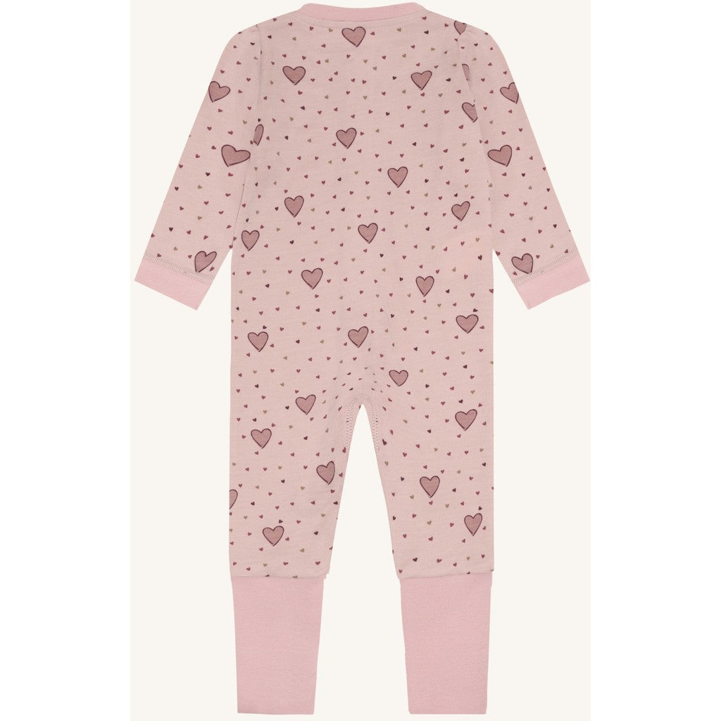 Hust & Claire HCManu Hearts Puff Night Suit 3366 Dusty Rose