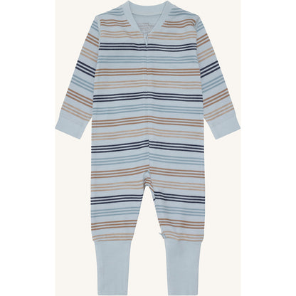 Hust & Claire HCManu Zip 3 Stripes Night Suit 4117 Baby Blue