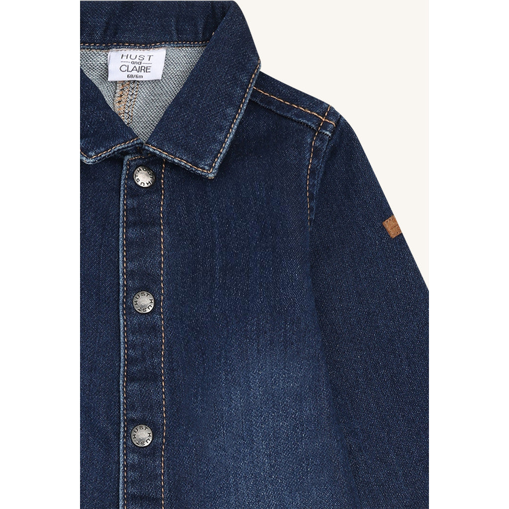 Hust & Claire HCMars Dark Denim Pants suit 86 Dark Blue Denim