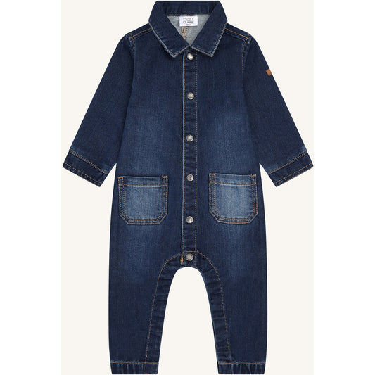 Hust & Claire HCMars Dark Denim Pants suit 86 Dark Blue Denim