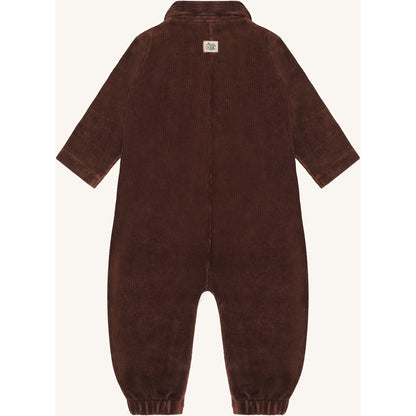 Hust & Claire HCMars Ribbed velour Pants suit 4575 Soil