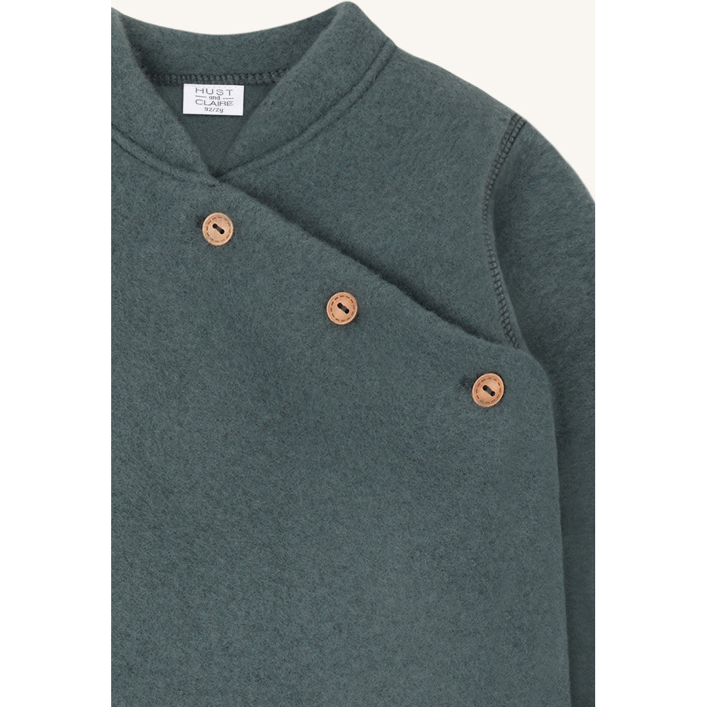 Hust & Claire HCMerlin Wool Fleece Suit 3484 Balsam Green