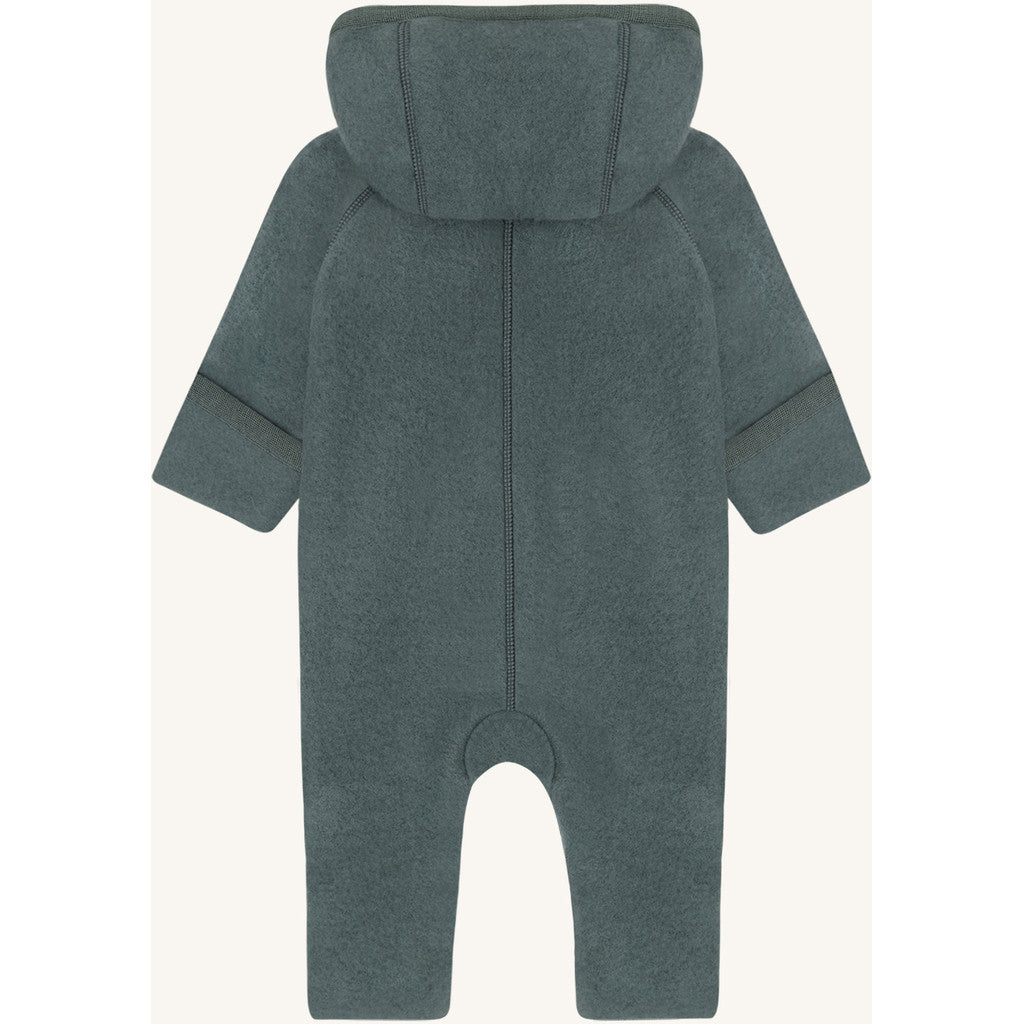 Hust & Claire HCMevi Hood Wool Fleece Suit 3484 Balsam Green