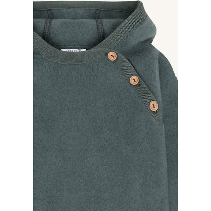 Hust & Claire HCMevi Hood Wool Fleece Suit 3484 Balsam Green