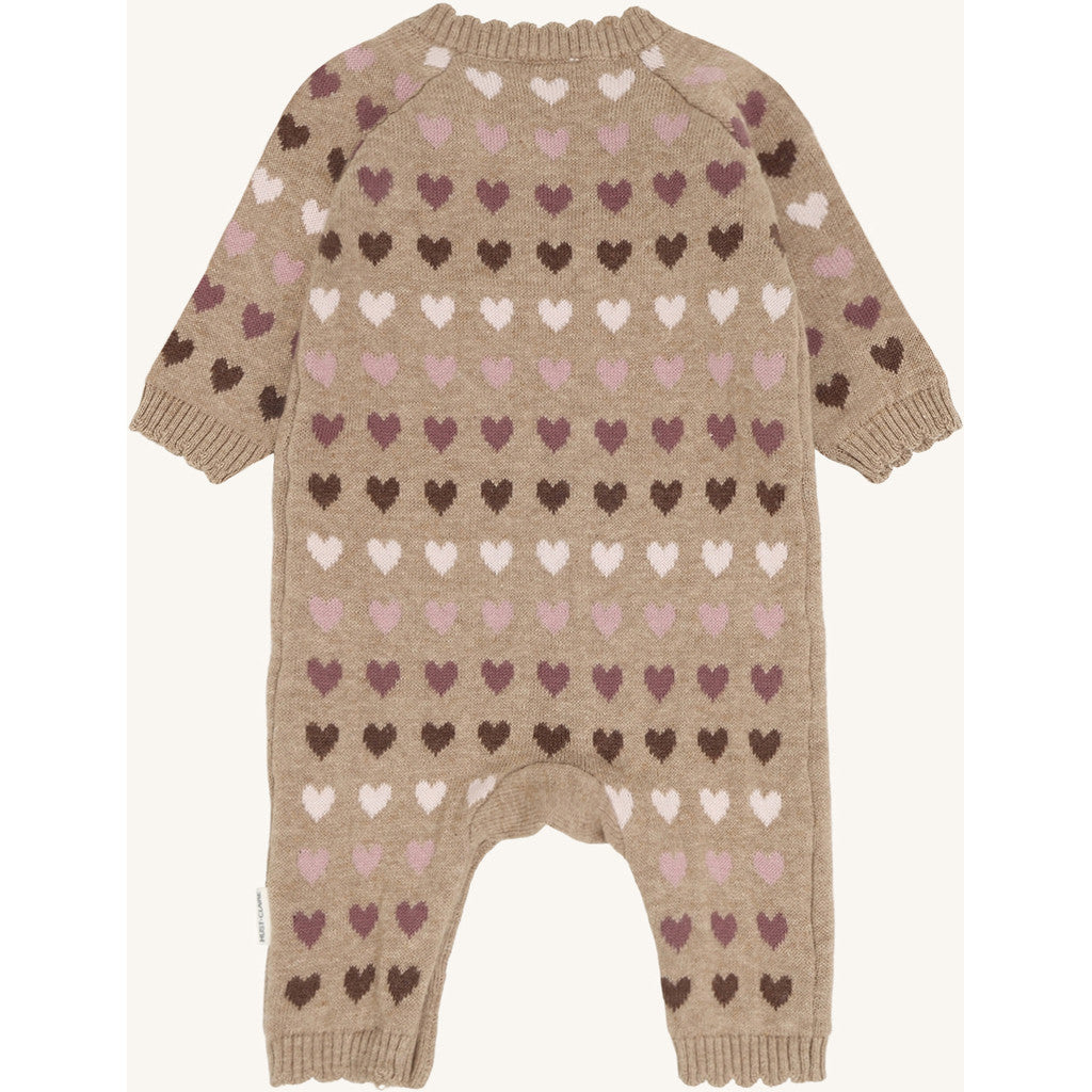 Hust & Claire HCMill Hearts Jumpsuit 3554 Biscuit