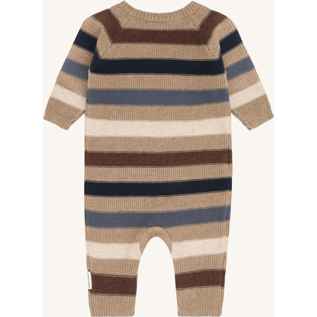 Hust & Claire HCMill Stripe Jumpsuit 3554 Biscuit